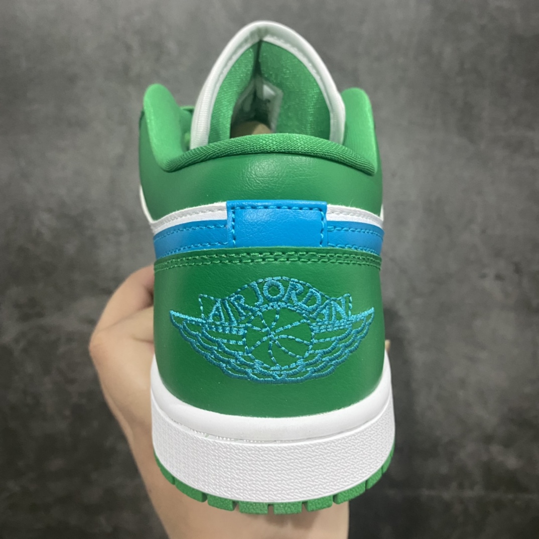 [DT version] Air Jordan AJ1 Low low top white green DC0774-304