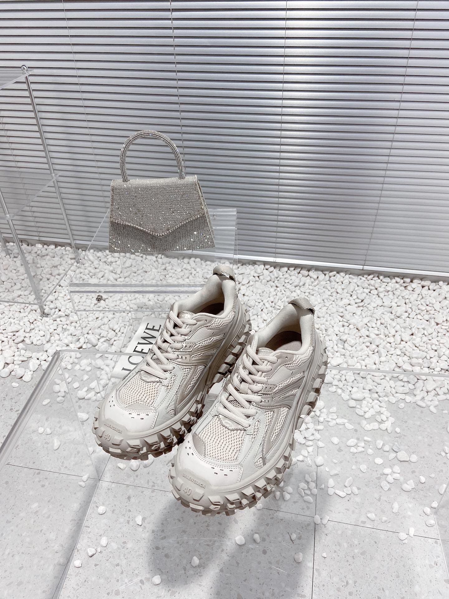 La última serie 2023 de zapatos con neumáticos estilo pareja BALENCIAGA ✨ suela de neumático ✨ zapatos deportivos casua…