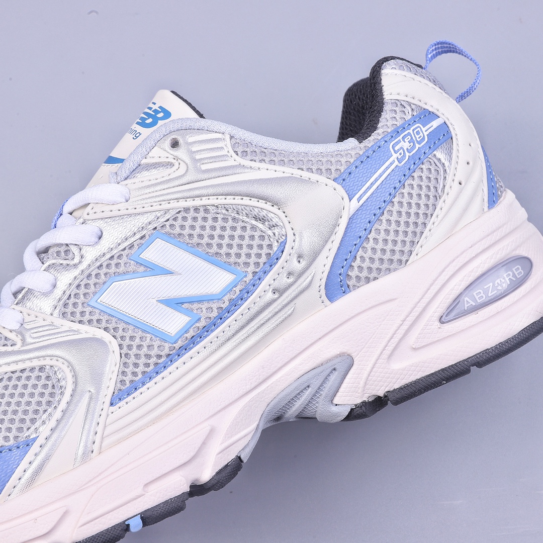 The NewBalance 530 series of sports shoes continues the NB530 with another pair of retro sports shoes with good looks, MR530KC