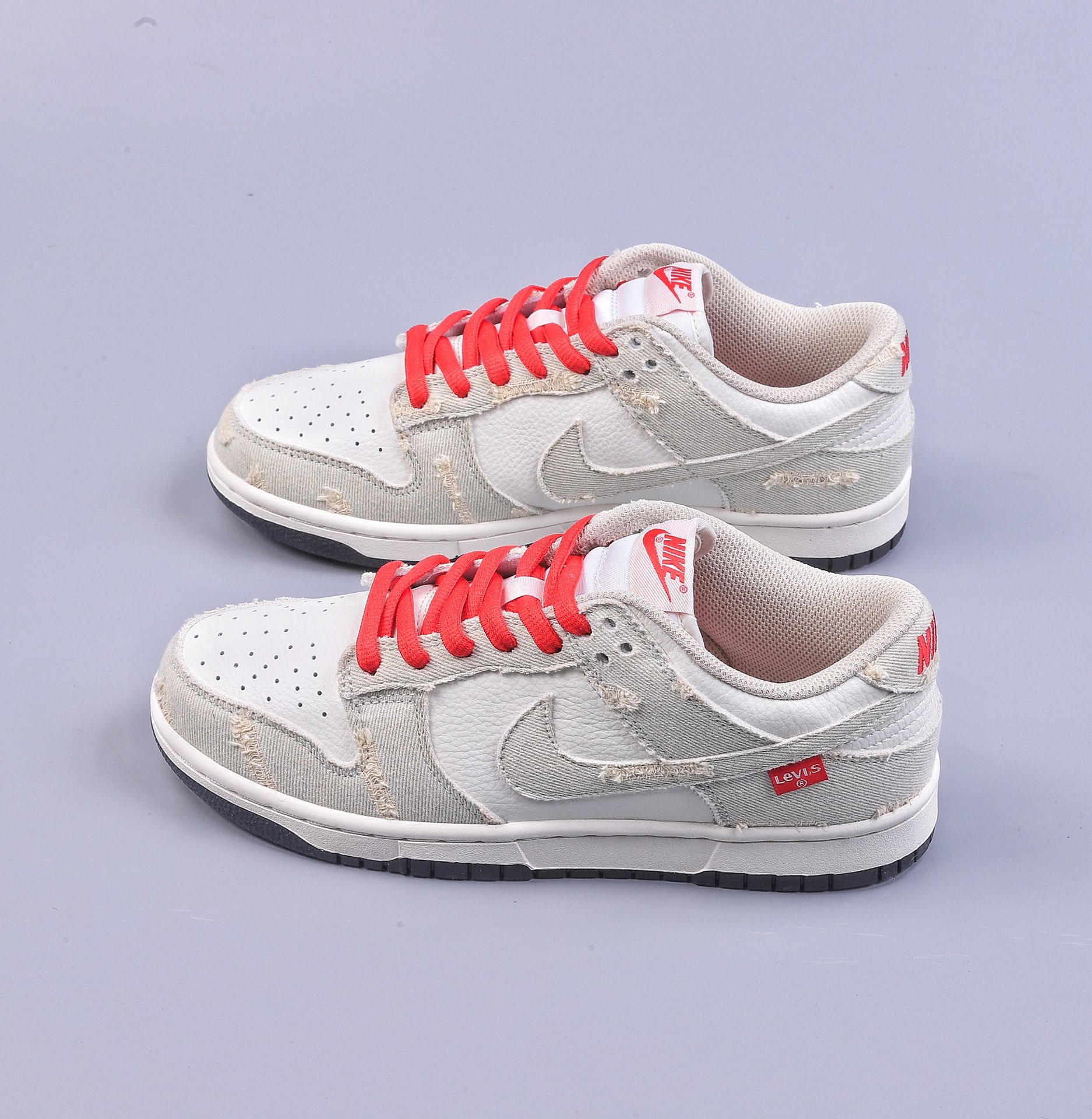 DK Nike SB Dunk Low Levis Levis joint denim ripped low-top casual sneakers LE0021-003