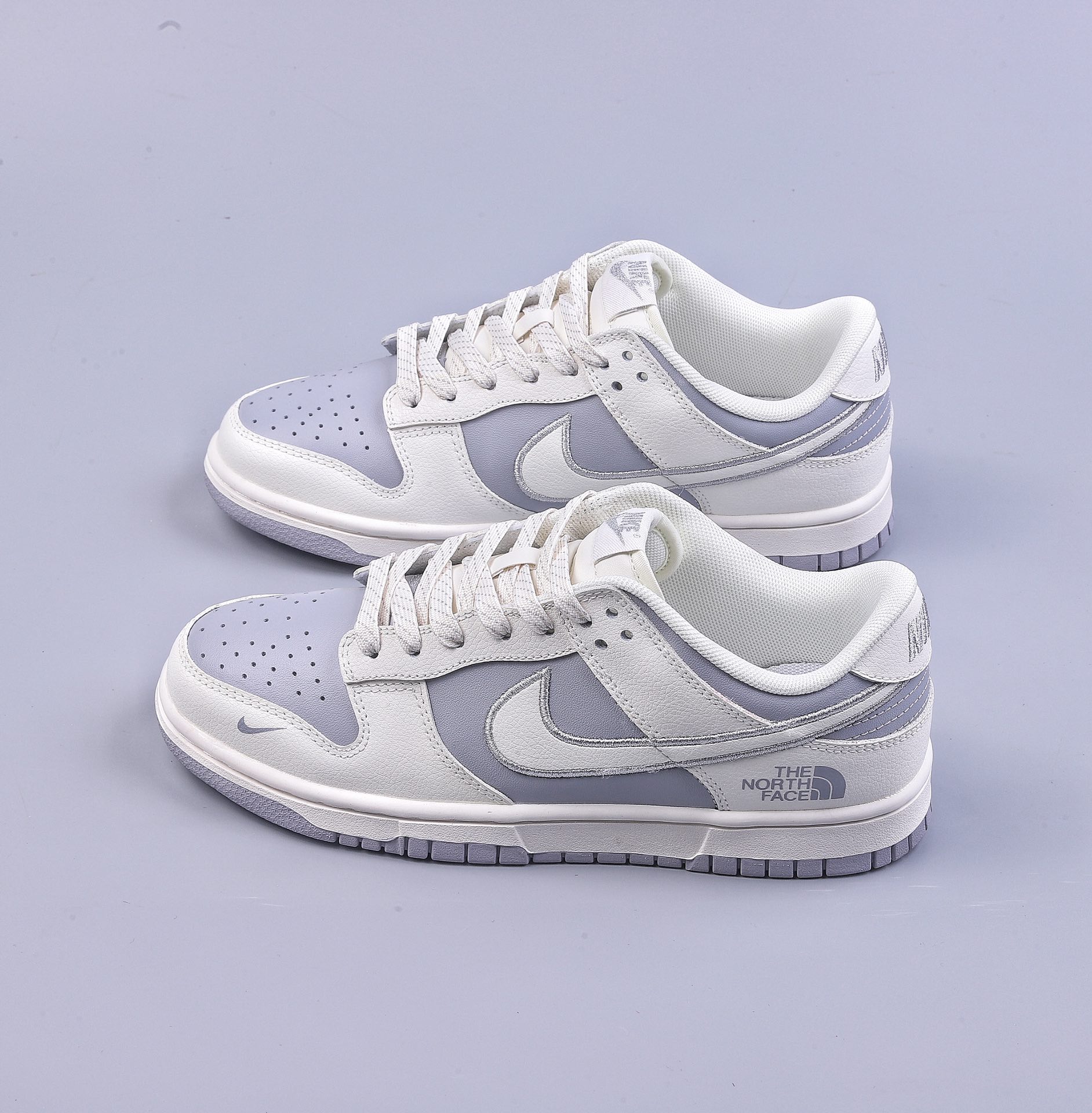 The North Face x Nike Dunk Low Ice Silver XD1688-005