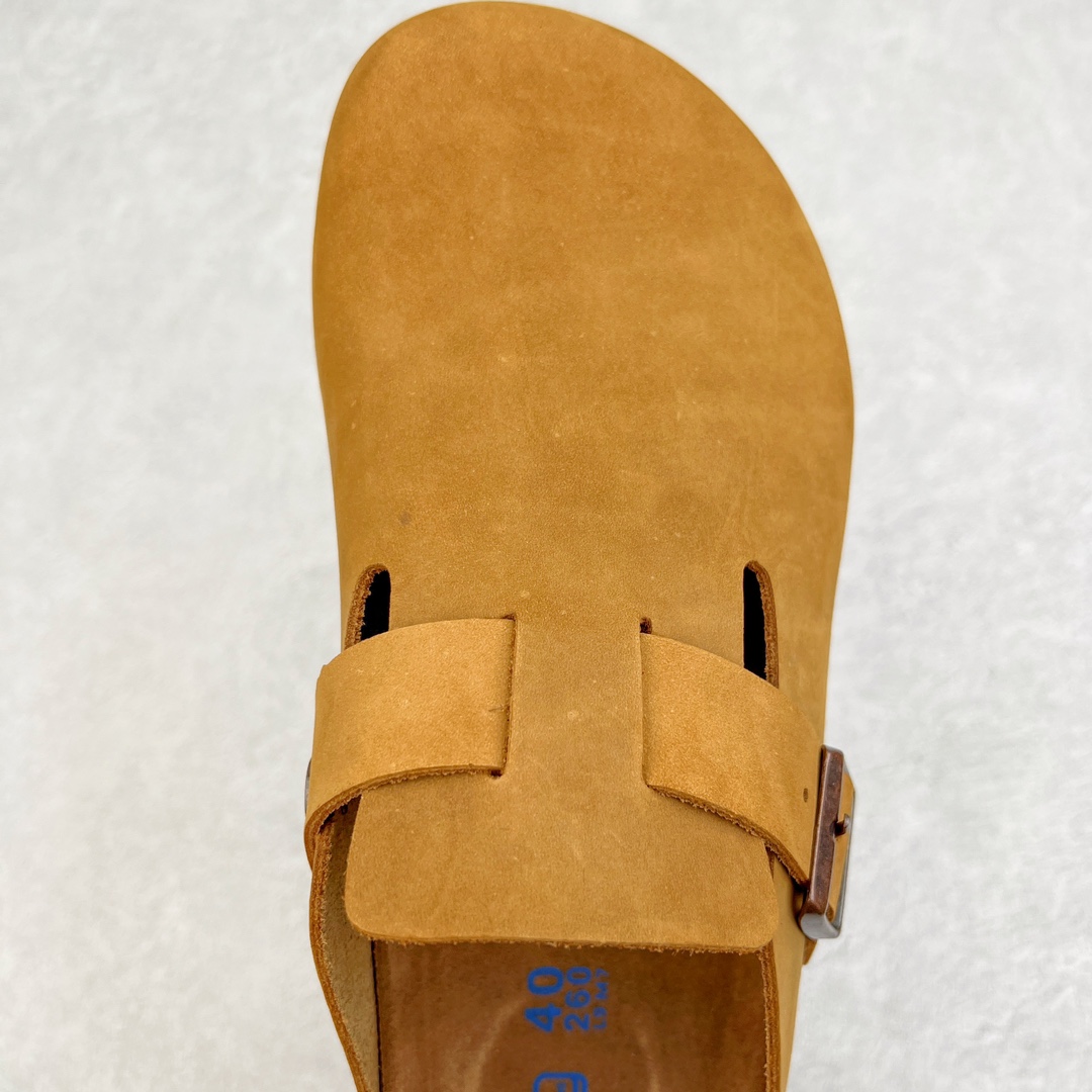 图片[4]-零售💰250 ＃DC Birkenstock Boston VL 勃肯软木底包头拖鞋 天鹅绒般的绒面革赋子休闲的经典外观 四季皆宜 柔软的鞋床采用额外的泡沫缓冲层 提供额外的舒适感和全天支撑 全网独家首发 源于德国的严谨工艺  牛巴戎面 中层松木 EVA 三层组合大底 优质牛皮面料五金扣 出口订单 尺码：35-44 编码：by2936050-运动鞋