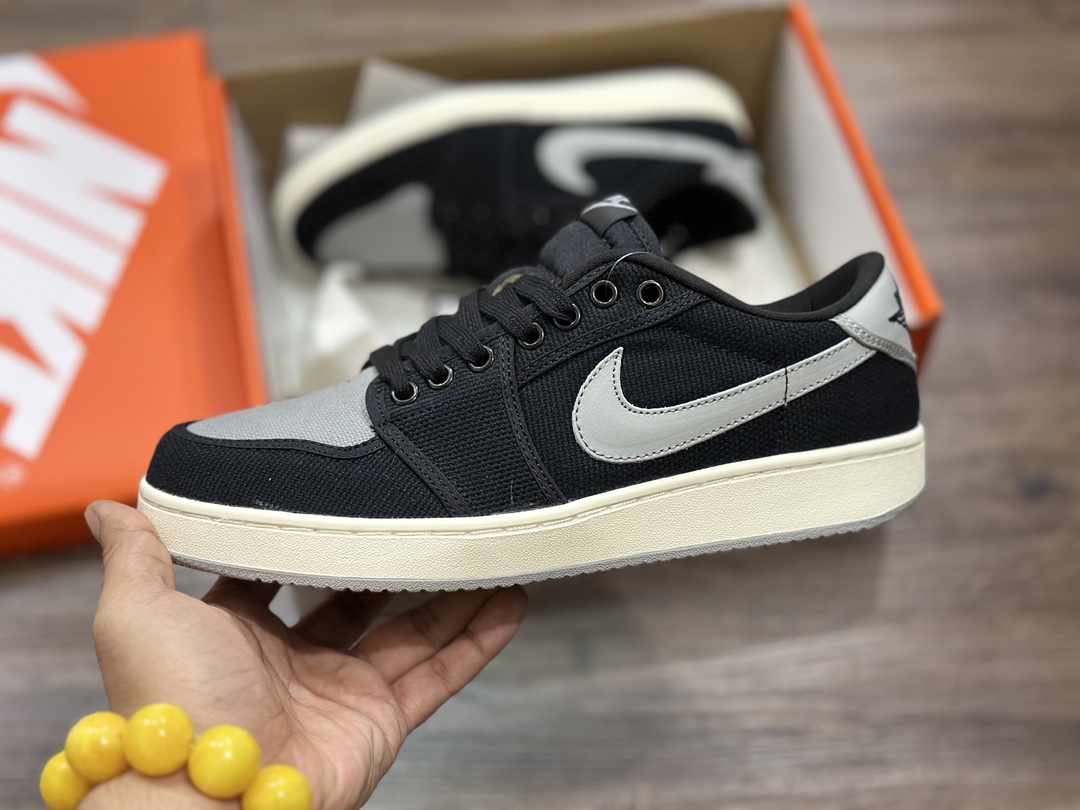 200 Air Jordan Low Shadow AJ1 乔1黑灰色 文化休闲鞋 DX4981-002