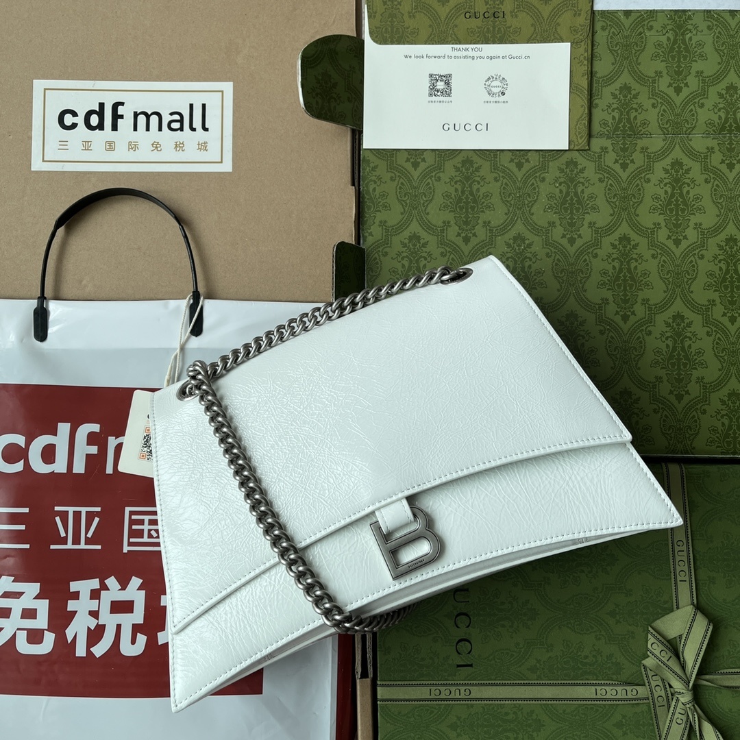 原厂皮配Cdfmall三亚免税店手提袋来自巴黎世家22年秋冬系列Crush气场强大的实用型大包包强势回归