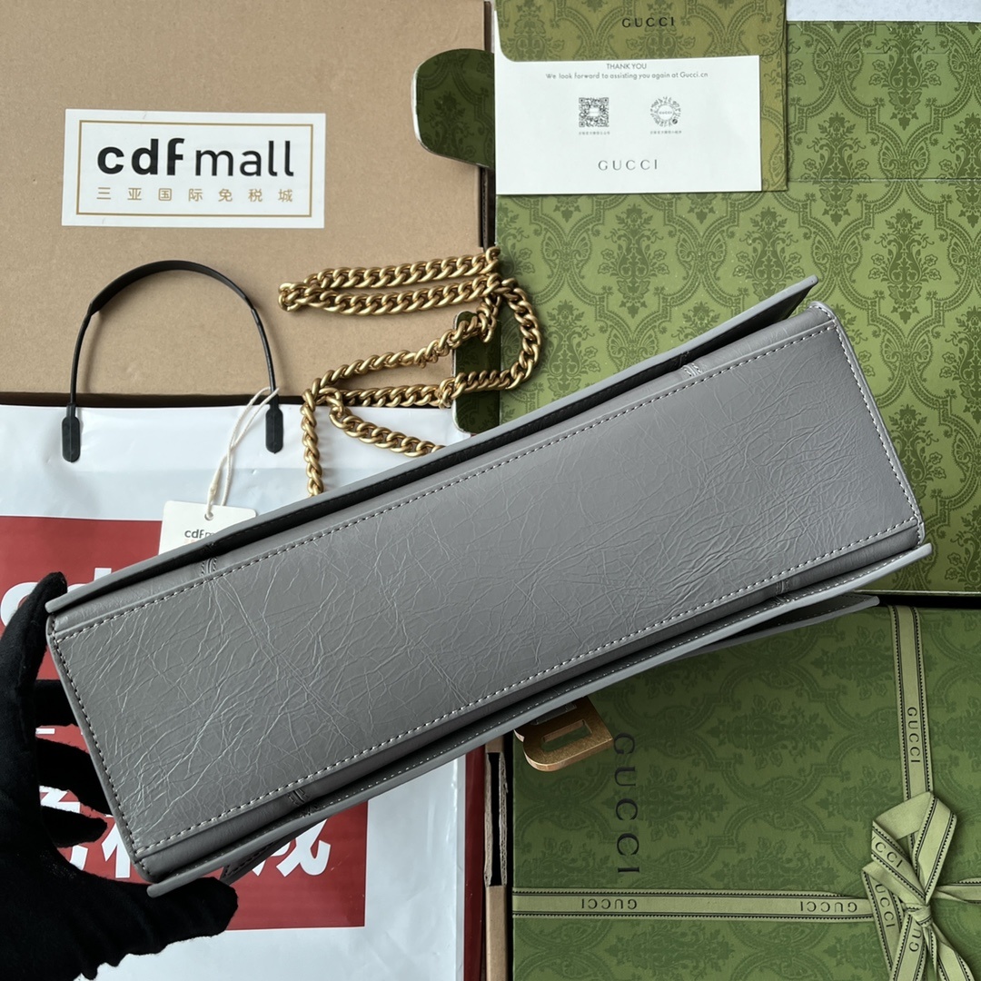 原厂皮配Cdfmall三亚免税店手提袋来自巴黎世家22年秋冬系列Crush气场强大的实用型大包包强势回归