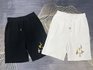 Louis Vuitton Clothing Shorts Black White Unisex Cotton Spring/Summer Collection Fashion Casual