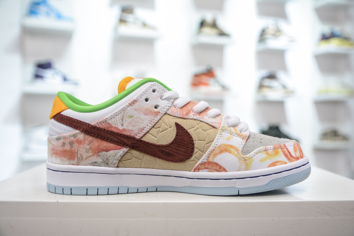 AY version shipped Nike Dunk SB Low CNY God of Cookery new shipment CV1628-800