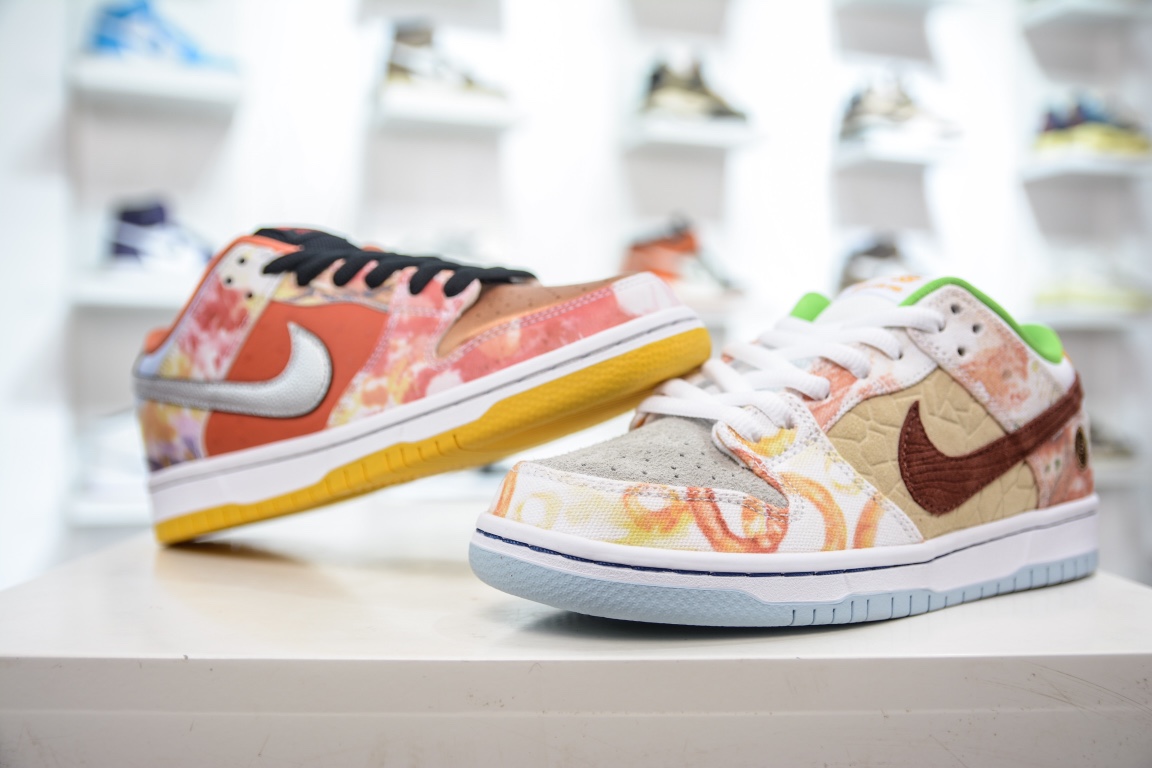 AY version shipped Nike Dunk SB Low CNY God of Cookery new shipment CV1628-800