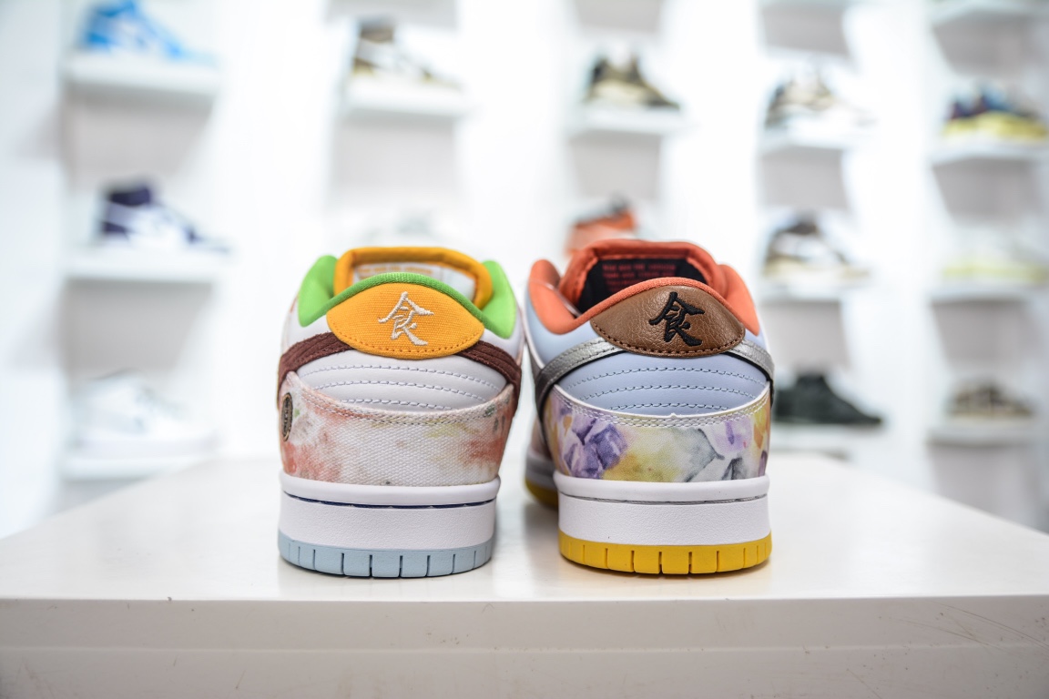 AY version shipped Nike Dunk SB Low CNY God of Cookery new shipment CV1628-800