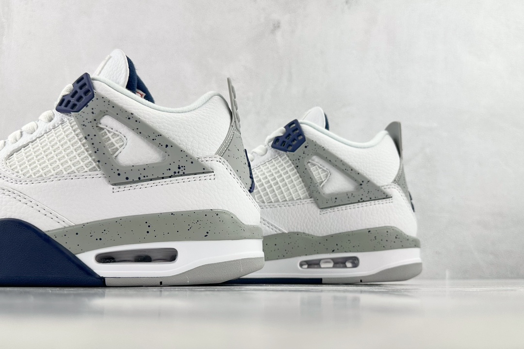 Air Jordan 4 Retro “Midnight Navy” midnight blue DH6927-140, the preferred version for foreign trade/retail on TK platform