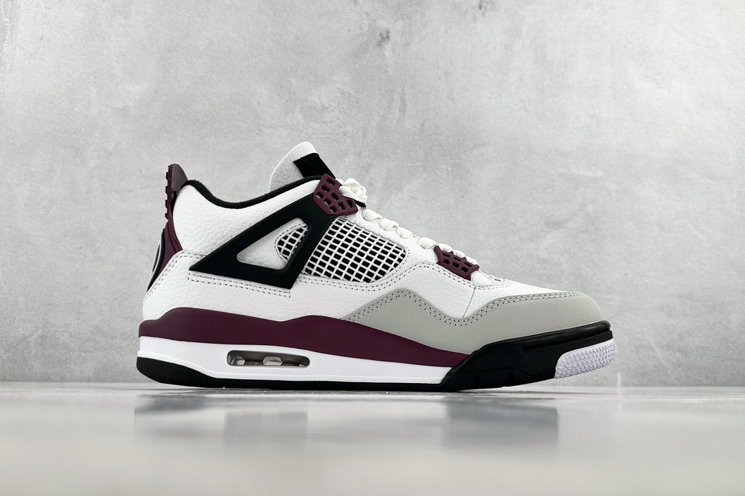 TK platform running version foreign trade/retail preferred version Air Jordan 4 Retro “PSG” Paris Saint-Germain Bordeaux CZ5624-100