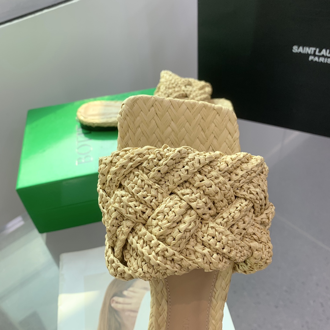 Bottega Veneta BV Butterfly Flat Shoes: Hand-Weaved Italian Leather Slippers, Comfortable and Stylish - 图片 8