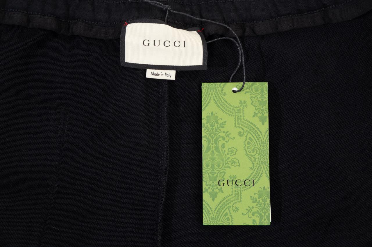 200 gucci 古驰 2023ss夏季新品卡哇伊三只小柴犬刺绣双环标识休闲短裤