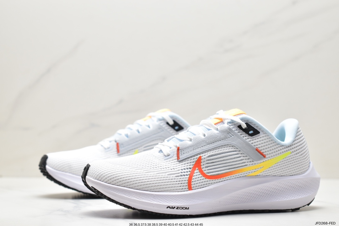 Nike Zoom Pegasus Moon Landing 40th Generation Series Mesh Breathable Cushioning Speed ??Running Shoes DV3854-102