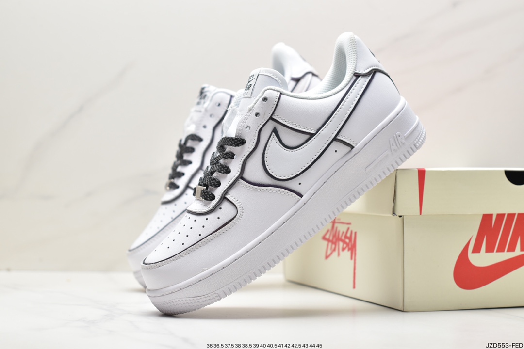 Nike Air Force 1 Low Air Force 1 low-top versatile casual sports sneakers AO9296-002