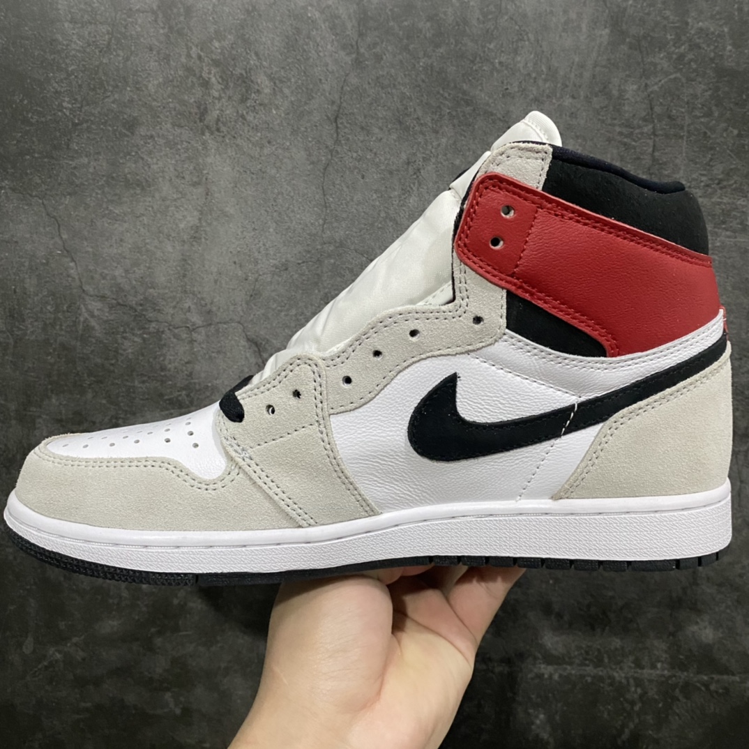 [JS Pure Original] Air Jordan 1 Retro AJ1 Smoke Gray ”Little Union” 555088-126