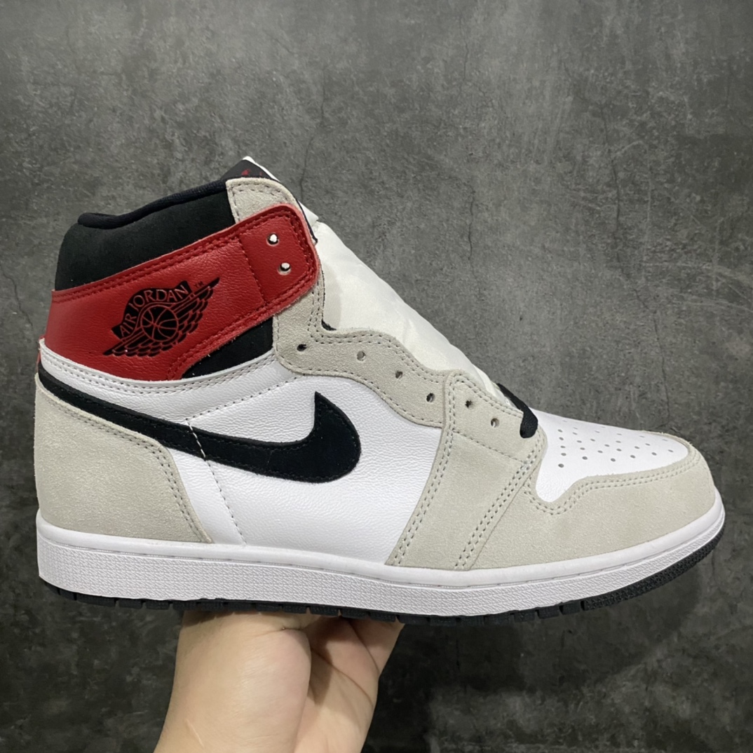 [JS Pure Original] Air Jordan 1 Retro AJ1 Smoke Gray ”Little Union” 555088-126