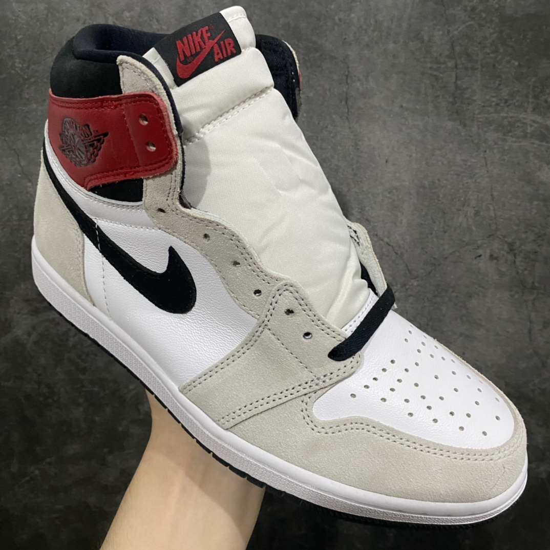 [JS Pure Original] Air Jordan 1 Retro AJ1 Smoke Gray ”Little Union” 555088-126