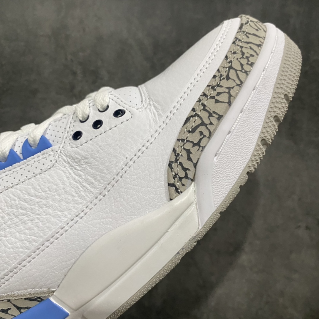 [OG Pure Original] Air Jordan AJ3 Retro ”Unc” North Carolina Blue CT8532-104