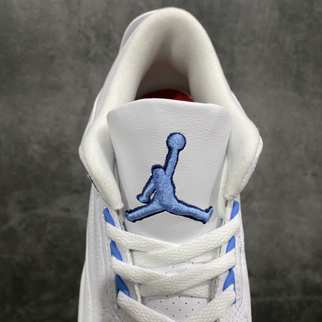 [OG Pure Original] Air Jordan AJ3 Retro ”Unc” North Carolina Blue CT8532-104