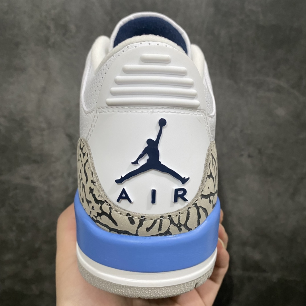 [OG Pure Original] Air Jordan AJ3 Retro ”Unc” North Carolina Blue CT8532-104