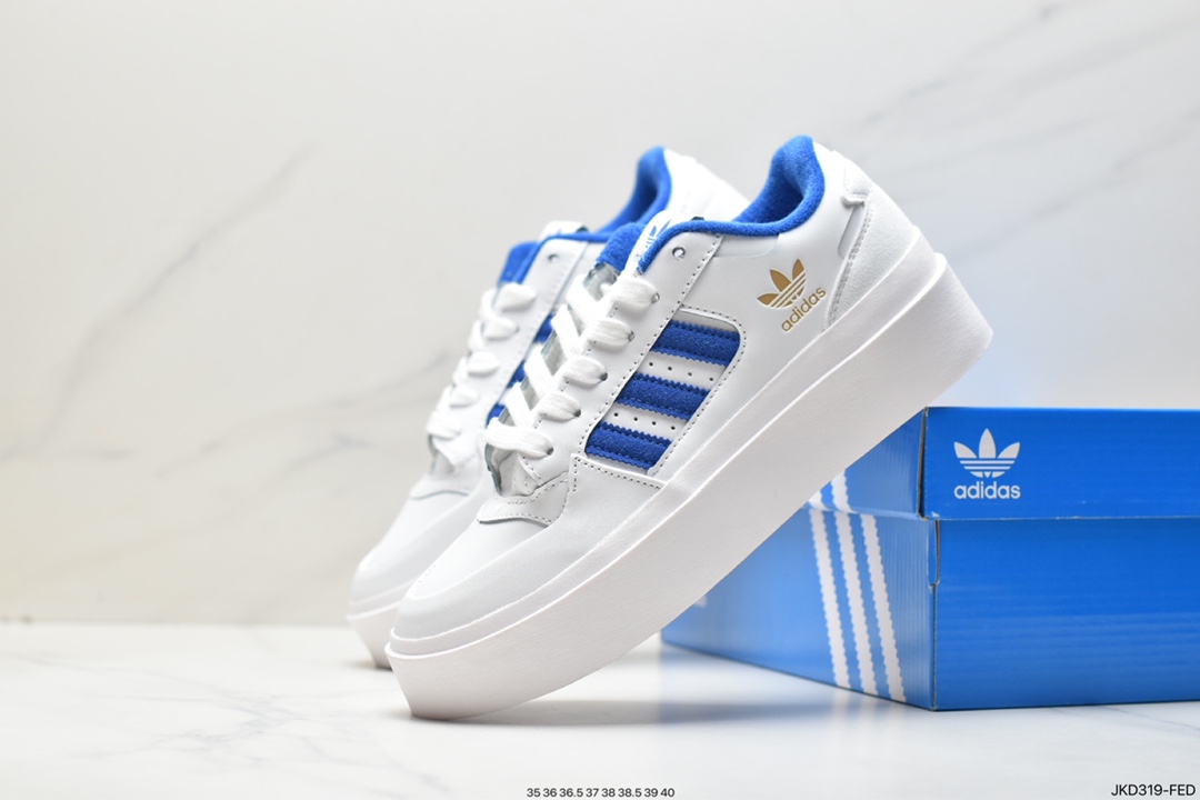 Adidas FORUM BONEGA W low-cut versatile trendy casual sports sneakers IG9678