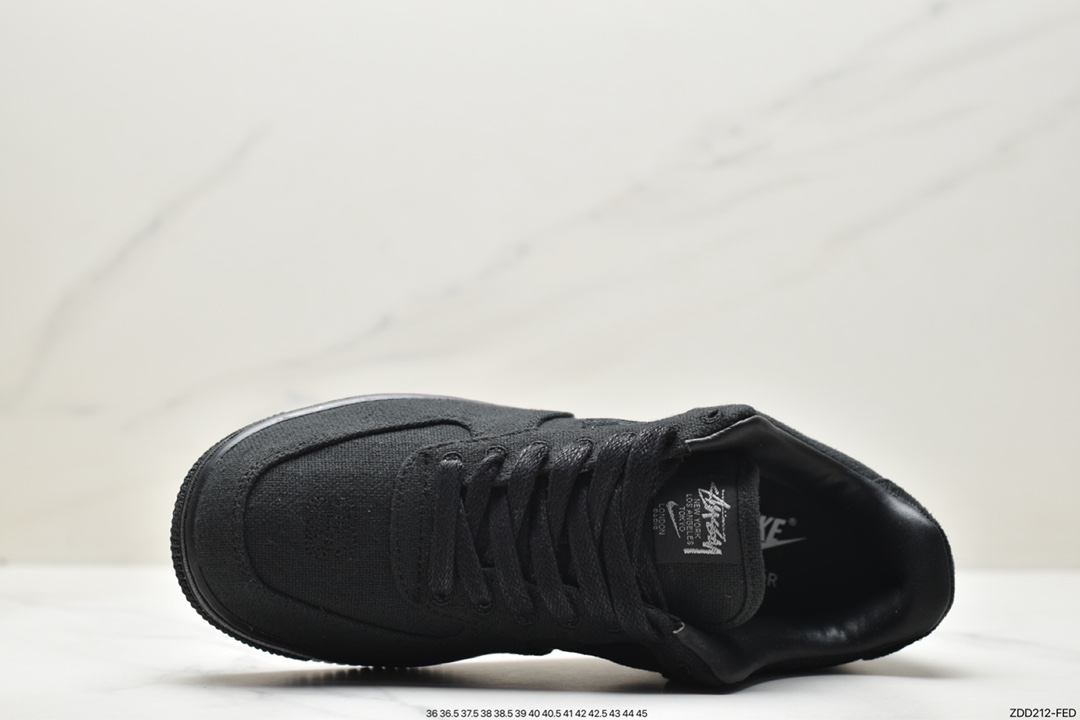 230 Stussy x Air Force 1 Low 斯图西联名淡绿反光 CZ9084-001