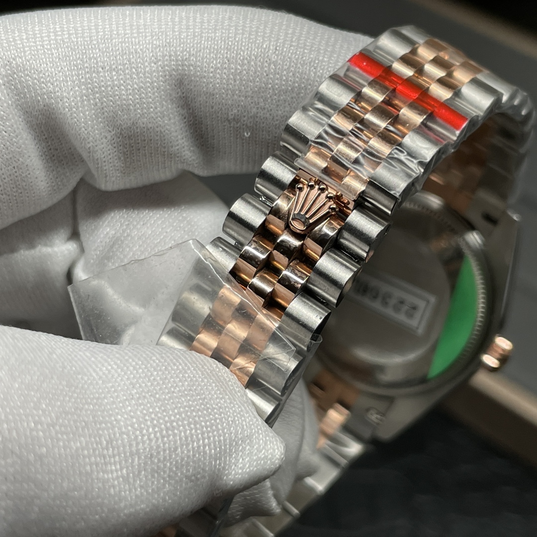 Rolex Gs间玫日志 绿面2236机芯31mm