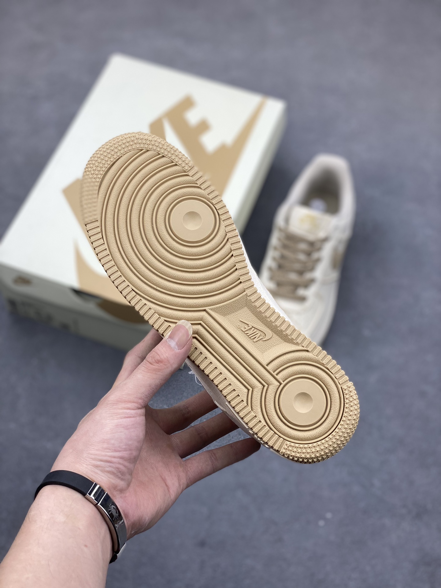 Nike Air Force 1 '07 Low Beige Canvas Sneakers - Retro Style, Comfortable Fit 7 i1685394028 8575 5