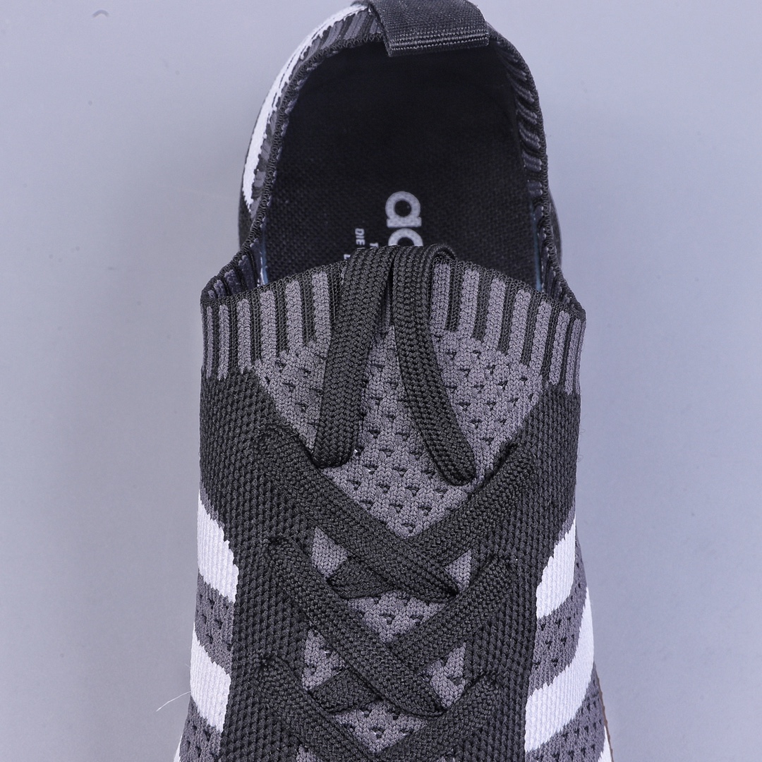 Adidas Samba Primeknit Sock ”White/Black” Samba series sock-style moral training sneakers ”knitted black and white caramel bottom” CQ2218