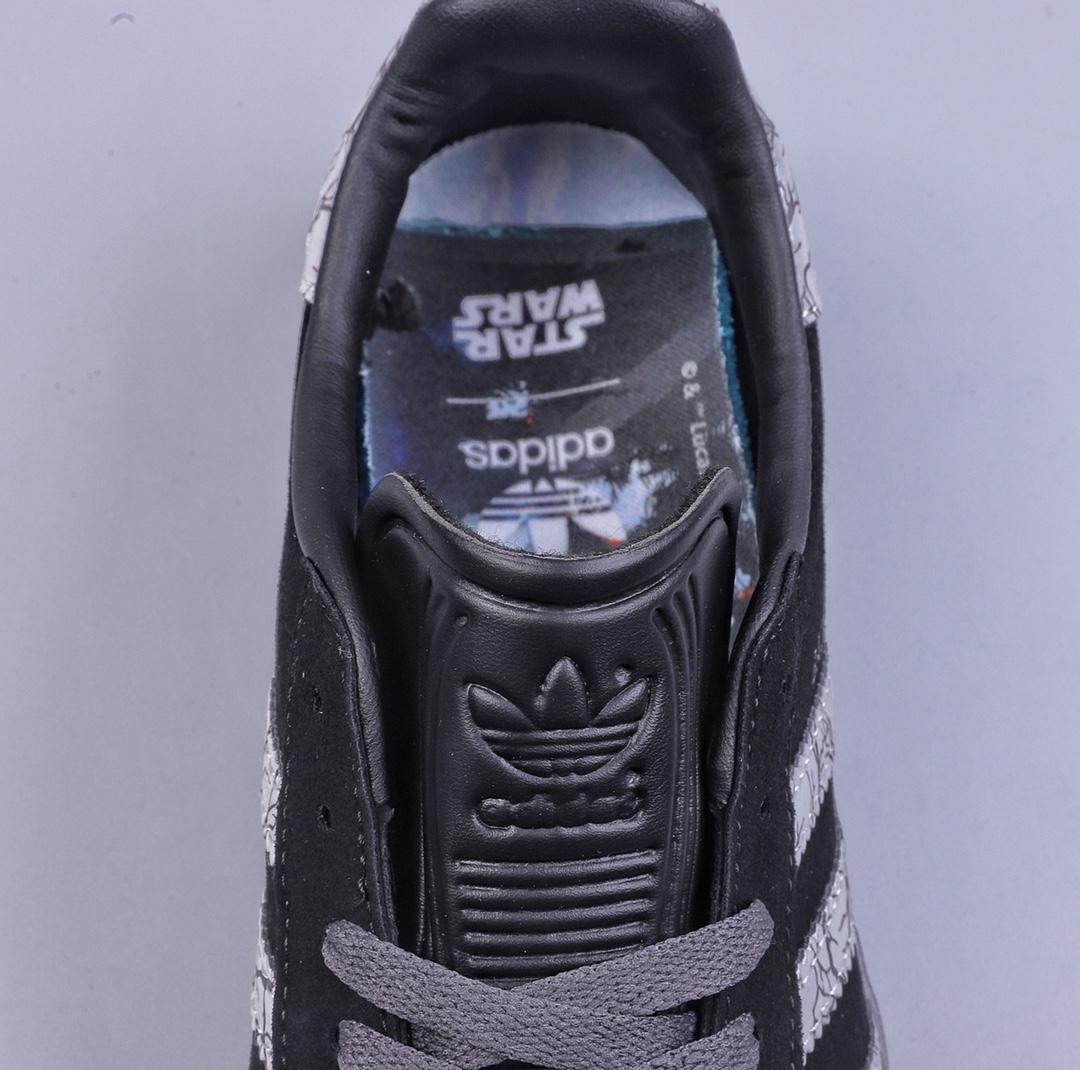 Adidas Originals Gazelle Star Wars Dark Sword low-top retro versatile casual sports sneakers GZ2753