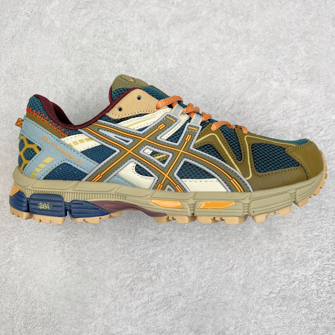 图片[2]-💰160 ASICS GEL-KAHANA K8 亚瑟士越野跑步鞋抓地稳定运动鞋缓震耐磨跑鞋 GEL-KAHANA系列为实用级越野跑鞋 融合机能和户外潮流强势回归 核心科技GEL内置于后跟 配合SPEVA弹性中底 减轻落地时地面对脚部的冲击力 中底内侧DYNAMIC DUOMAX 双密度防倾斜装置和中足补强结构 以及后跟几何形状构造 多方面支撑保护 AHAR耐磨橡胶大底 配合沟槽纹路设计 增强抓地力 后足GEL缓冲系统 减轻冲击时的冲击 实现平稳过渡 Trusstic系统 减少鞋底的重量 同时保留了鞋子结构的完整性 尺码：36 37 38 39 39.5 40 40.5 41.5 42 42.5 43.5 44 45 编码：Xby2936030-运动鞋