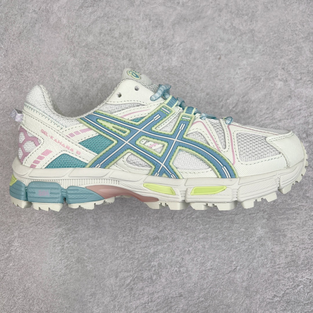 图片[4]-💰160 ASICS GEL-KAHANA K8 亚瑟士越野跑步鞋抓地稳定运动鞋缓震耐磨跑鞋 GEL-KAHANA系列为实用级越野跑鞋 融合机能和户外潮流强势回归 核心科技GEL内置于后跟 配合SPEVA弹性中底 减轻落地时地面对脚部的冲击力 中底内侧DYNAMIC DUOMAX 双密度防倾斜装置和中足补强结构 以及后跟几何形状构造 多方面支撑保护 AHAR耐磨橡胶大底 配合沟槽纹路设计 增强抓地力 后足GEL缓冲系统 减轻冲击时的冲击 实现平稳过渡 Trusstic系统 减少鞋底的重量 同时保留了鞋子结构的完整性 尺码：36 37 38 39 39.5 40 40.5 41.5 42 42.5 43.5 44 45 编码：Xby2936030-运动鞋