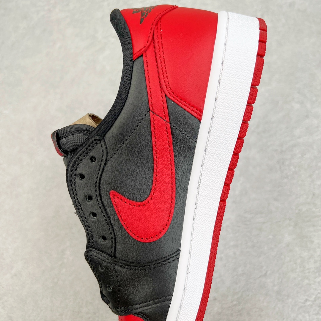 图片[7]-零售💰230 ＃Z版纯原福利‼Air Jordan AJ1 Retro Low OG 低帮 黑红禁穿 705329-001 外贸特供 原楦原纸板开发 极致一眼正品既视感 原厂皮料 原厂拉帮工艺 全部采用原厂电脑车 针距 边距完全同步原鞋 特供皮料一致原鞋 鞋面清洁度最高QC检验标准 控制溢胶 飞翼3D高频深度立体 鞋盒、防尘纸  均采购来自原厂 Size：40 40.5 41 42 42.5 43 44 44.5 45 46 47.5 编码：by2936030-运动鞋