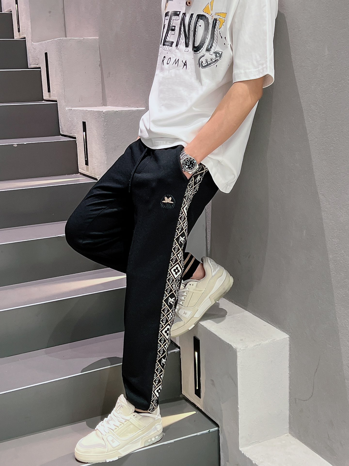 路易威登 Louis Vuitton 高定典藏名品高定成衣时装外套连衣裙衬衫T恤 #683340F7 2