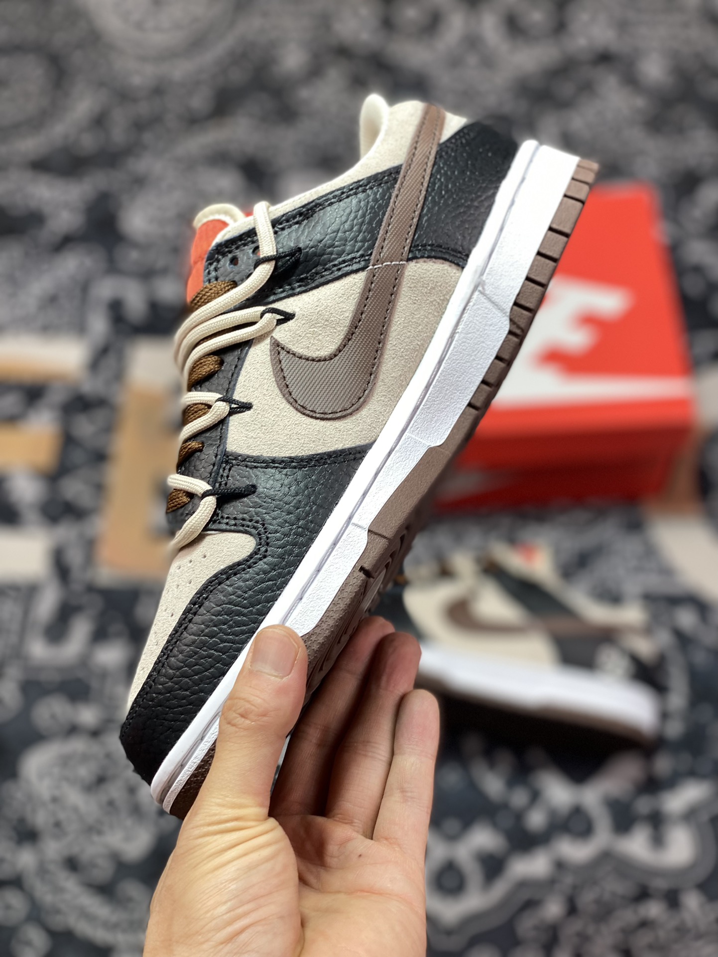 NIKE SB Dunk Low khaki brown strap DR9704-200