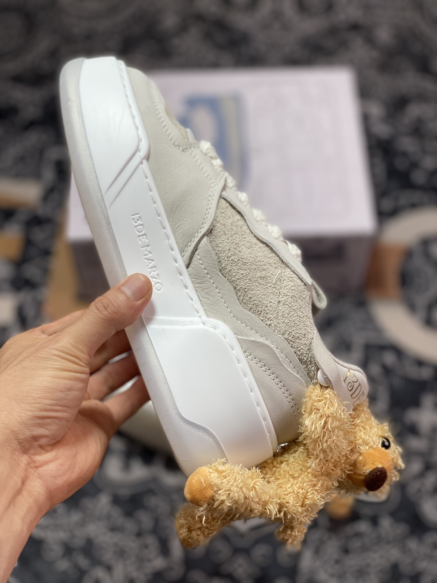 Yu Wenwen Xiaohongshu’s popular 13DE MAEZO bear bread shoes