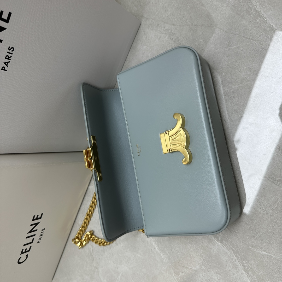 链条⛓️腋下包 PVC手搓纹小牛皮链条肩背包8 X 4 X 2英寸(20.5 X 10.5 X 4厘米)