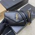 Yves Saint Laurent Crossbody & Shoulder Bags Black Lambskin Sheepskin Chains