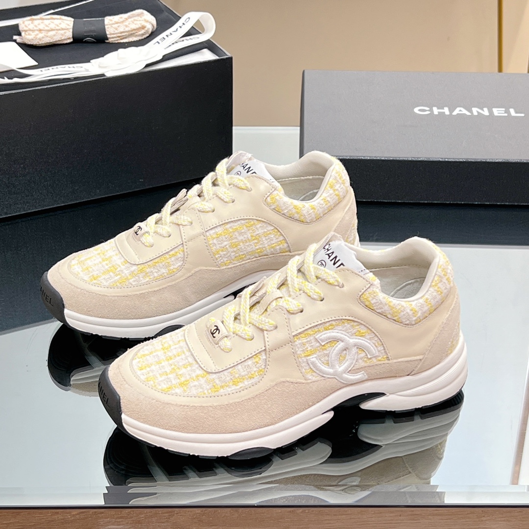 NO:167754,【Hot Product】 Chanel Chanel new wool sneaker casual sneakers latest wool color scheme, super good looking, very comfortable, very spring flavor, light and comfortable sole, can be run and jump, suede spliced ​​wool upper, open mold, comfortable rubber combination sole size 35-40, casual shoes/sports shoes, chanel, chanel, sneakers, chamois leather19860909【爆款】 Chanel 香奈儿 新款毛呢sneaker休闲运动鞋 最新毛呢配色,超级好看,非常舒服 非常有春天的味道 鞋底轻便舒适 跑跳皆可 鞋面麂皮拼接毛呢 鞋底开模舒适橡胶组合底 码数35-40,休闲鞋/运动鞋,chanel,chanel,sneakers,chamois leather,Women's Shoes