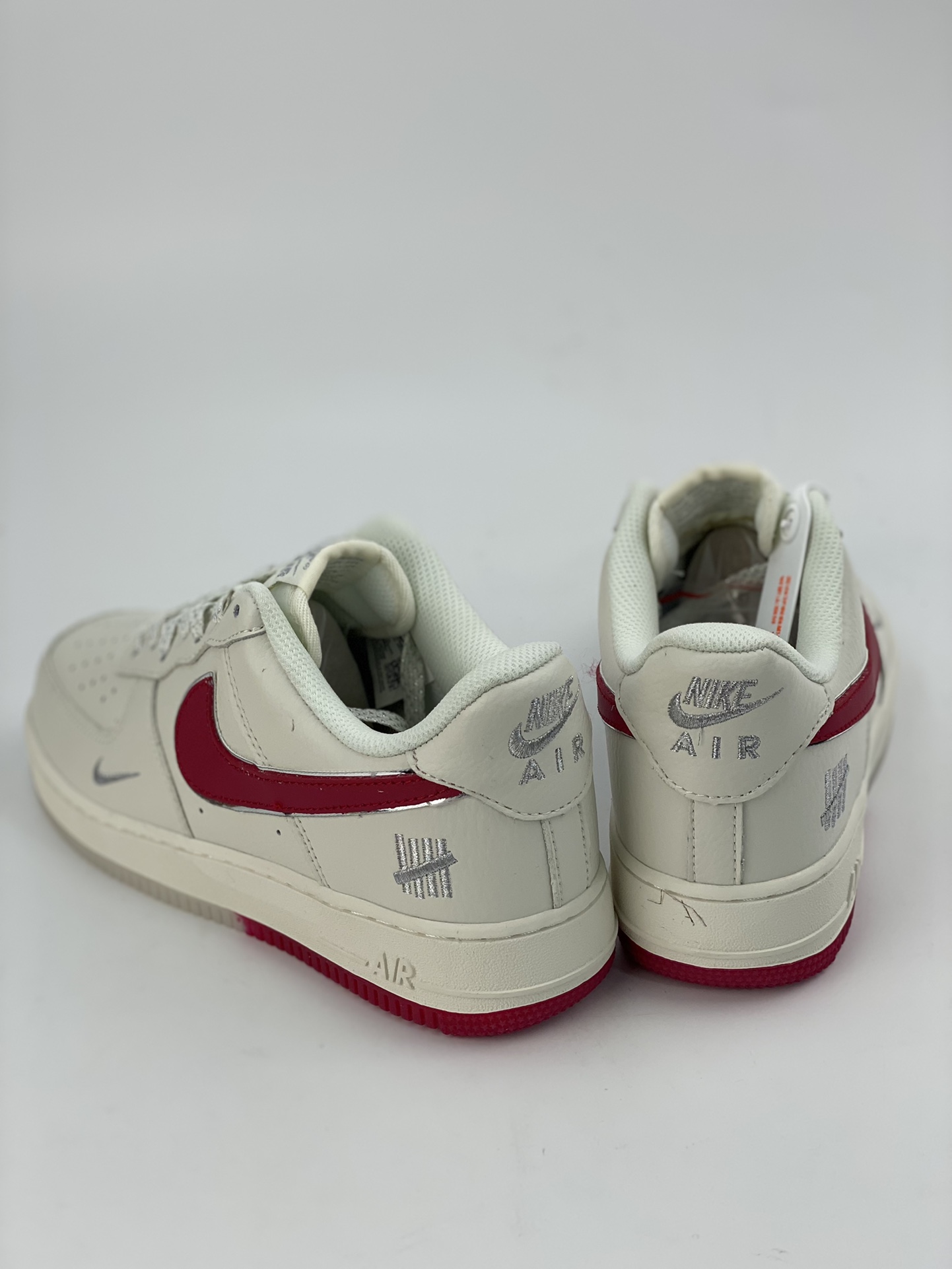 Nike Air Force 1 Low 07 Five Stripes Beige White Red BS9055-732