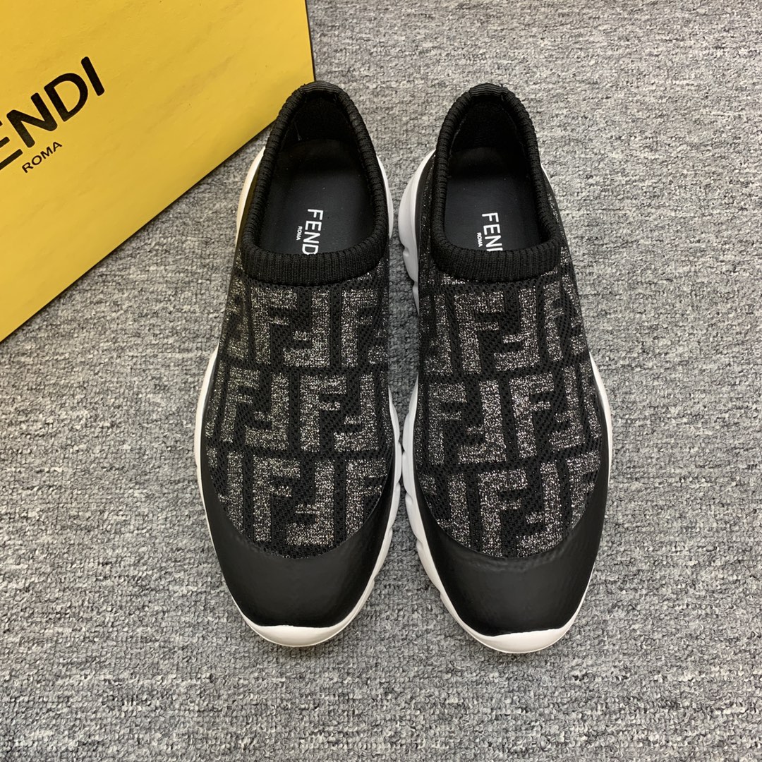 Fendi Style Leather Men's Shoes Lookbook Reference image 1