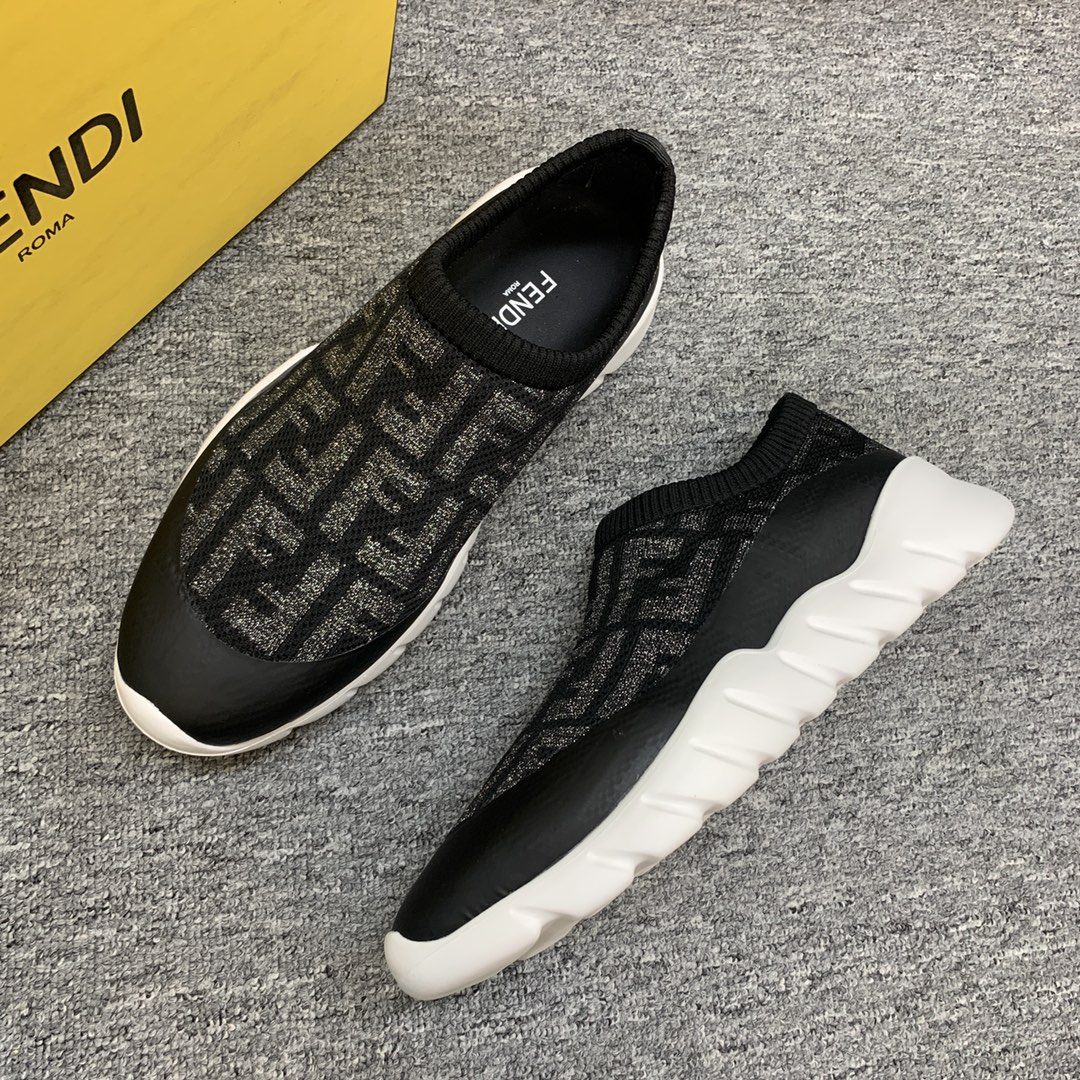 Fendi Style Leather Men's Shoes style reference detail image 6 from source 781810