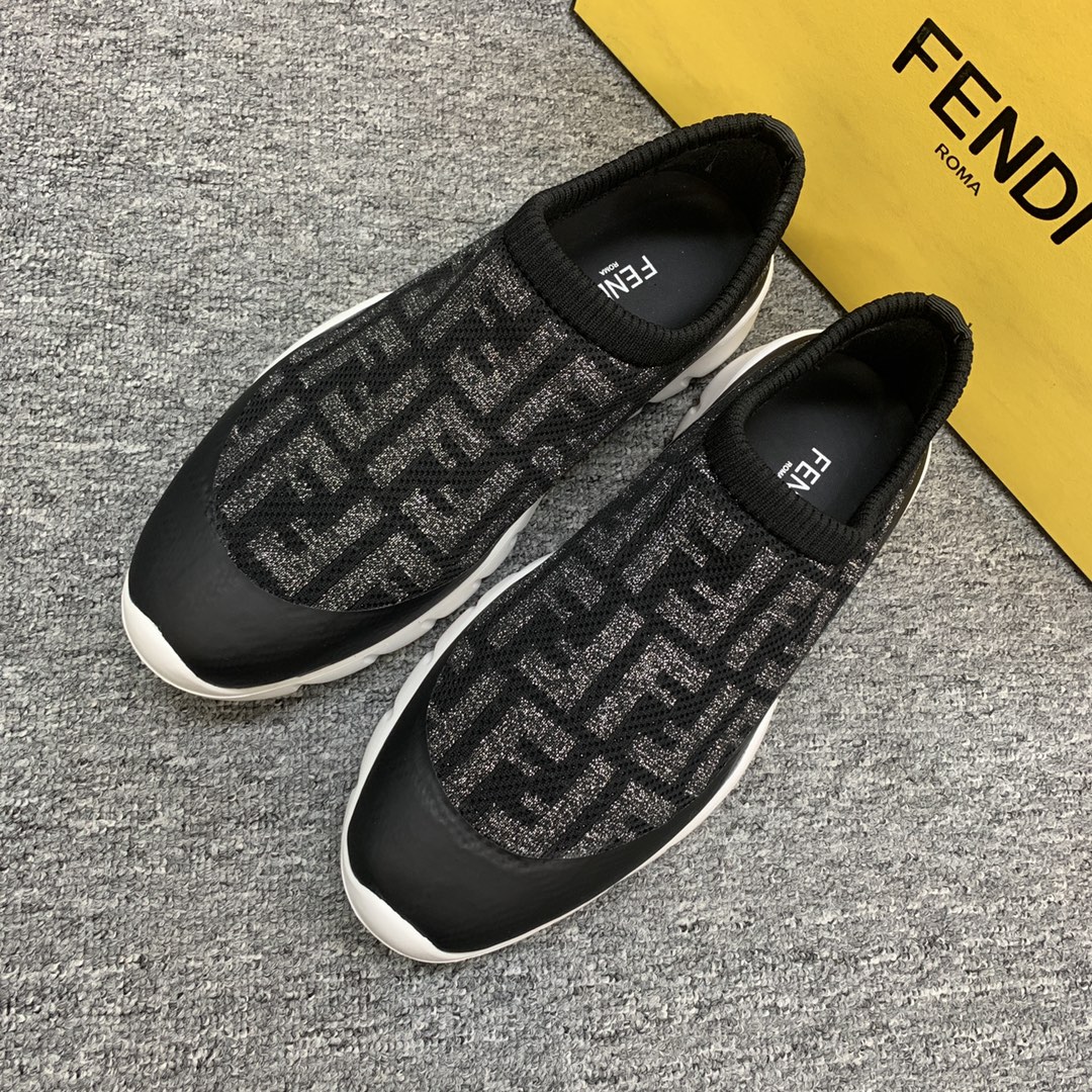 Fendi Style Leather Men's Shoes style reference detail image 3 from source 781810