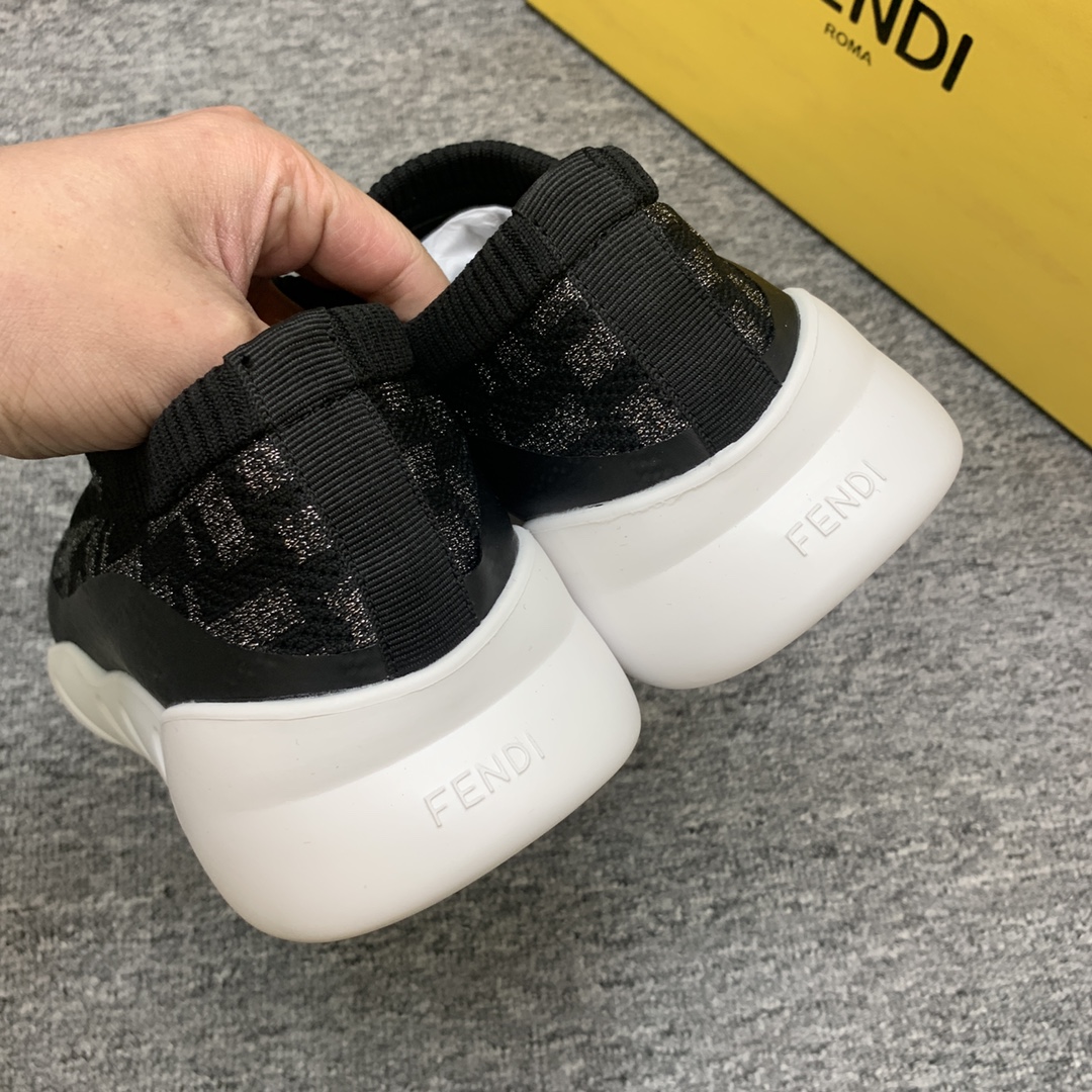 Fendi Style Leather Men's Shoes style reference detail image 9 from source 781810