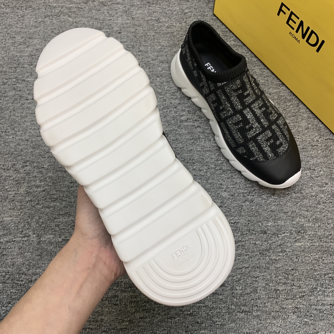 Fendi Style Leather Men's Shoes style reference detail image 7 from source 781810