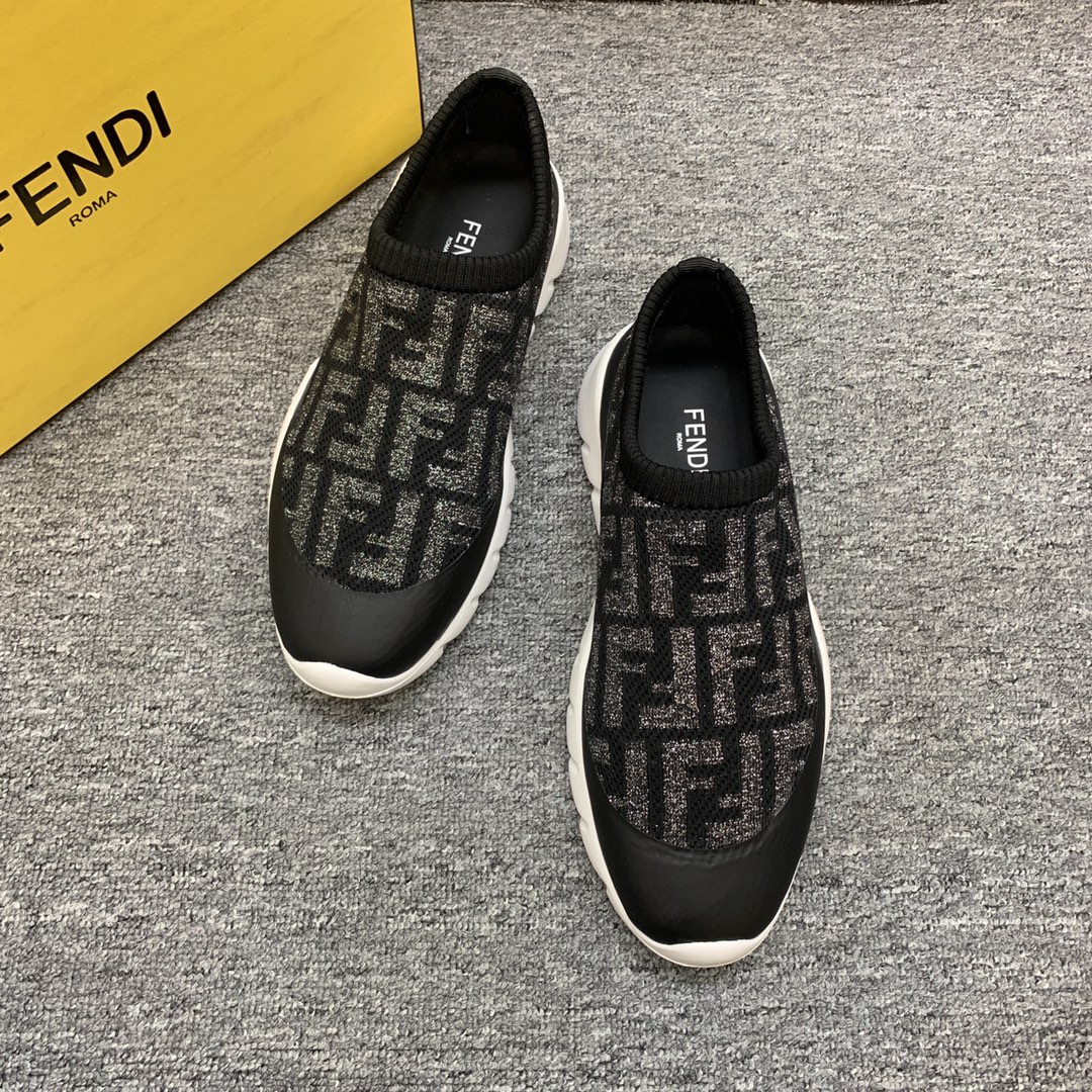 Fendi Style Leather Men's Shoes Lookbook Reference image 2