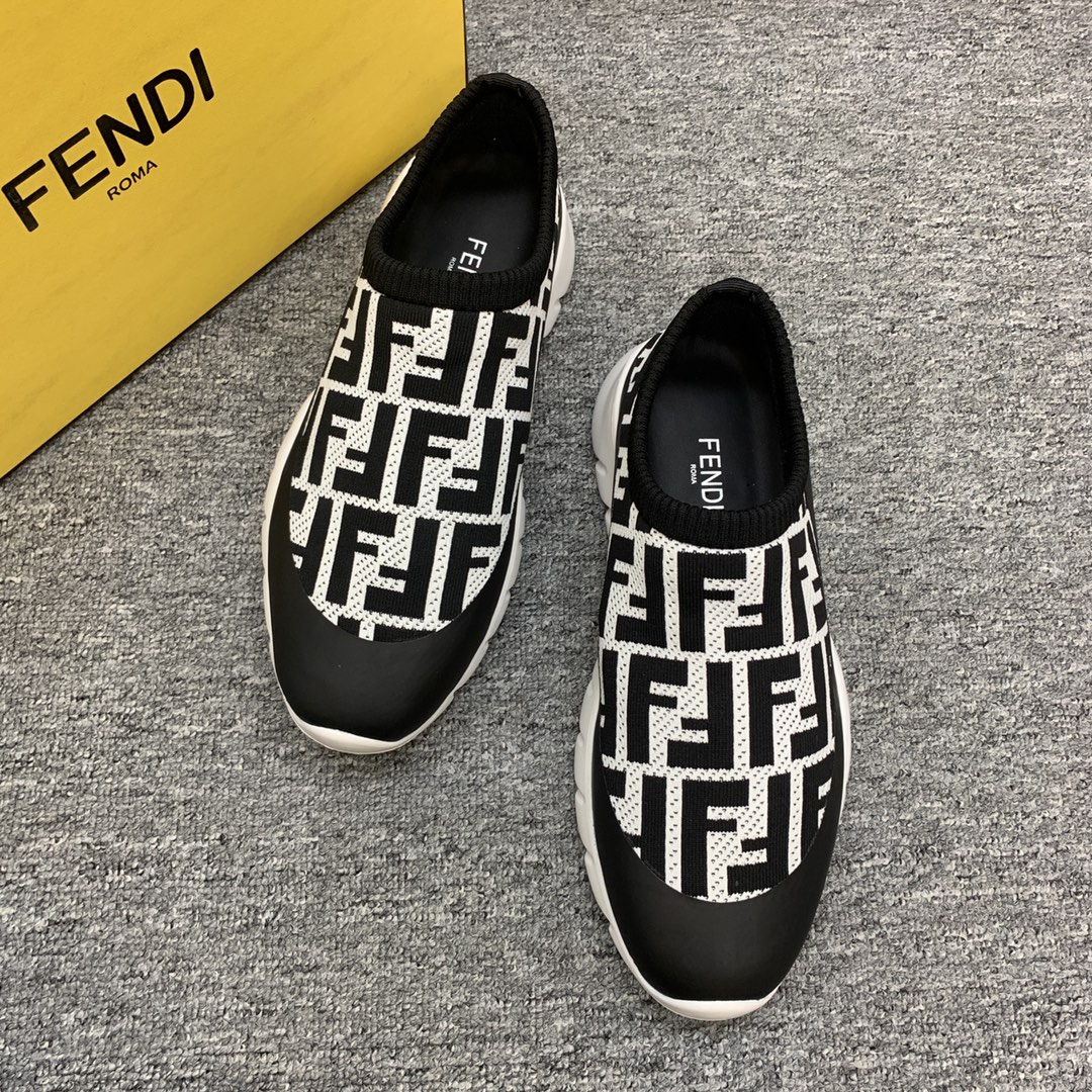 Fendi Style Leather Men's Shoes Lookbook Reference image 2