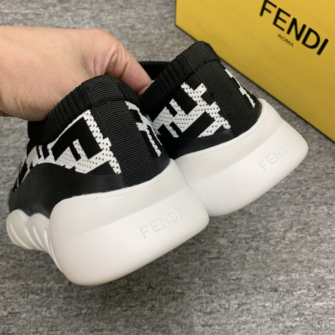 Fendi Style Leather Men's Shoes style reference detail image 9 from source 781787