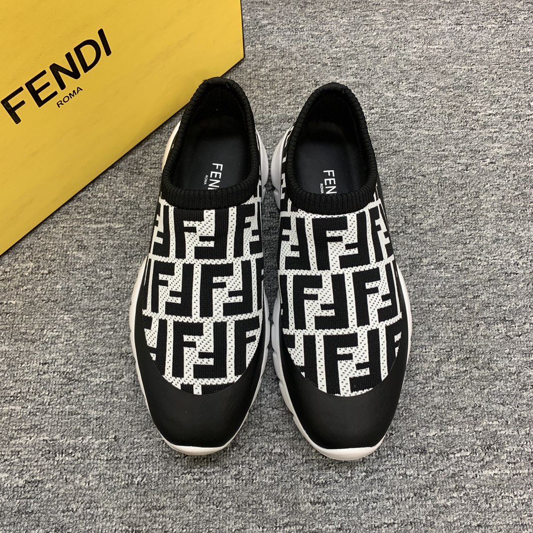 Fendi Style Leather Men's Shoes Lookbook Reference image 1